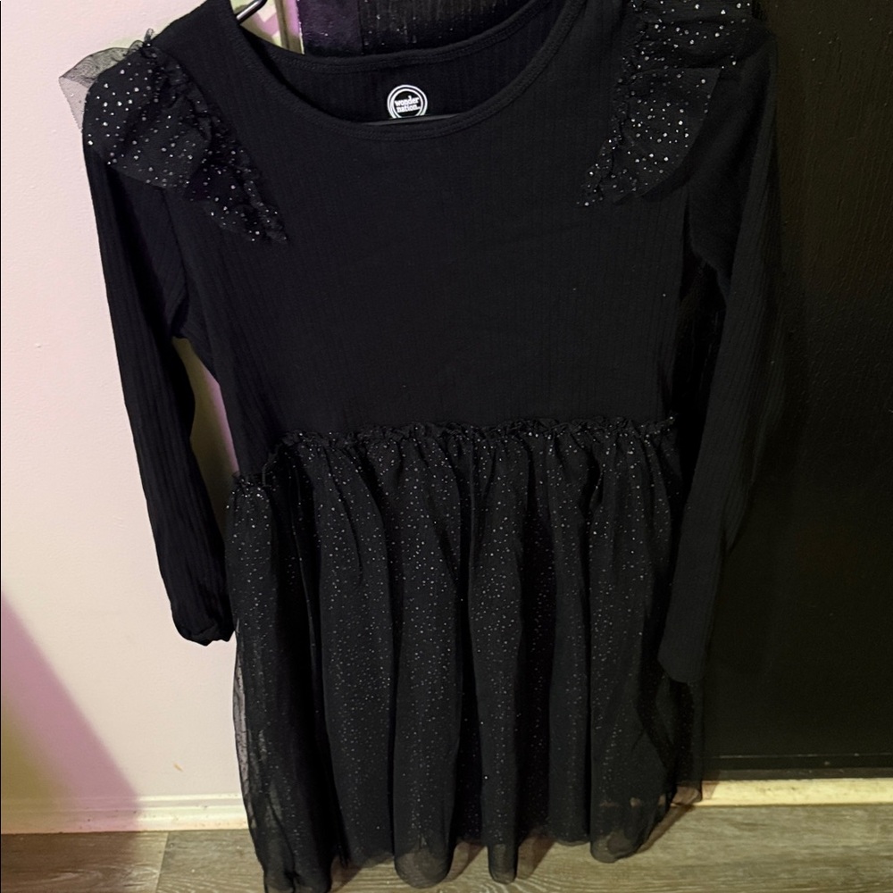 Elegant Black Kids Dress